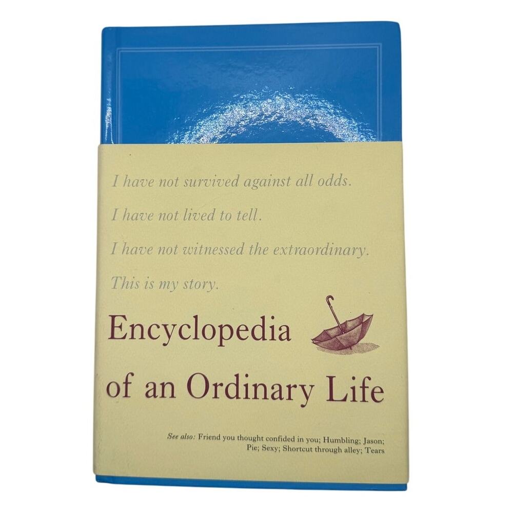 Encyclopedia of an Ordinary Life by Amy Krouse Rosenthal Hardcover Memoir